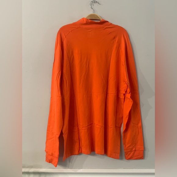 NEW FABLETICS The Training Day 1/4 Zip in Bright Flame size: 2XL - Picture 6 of 7